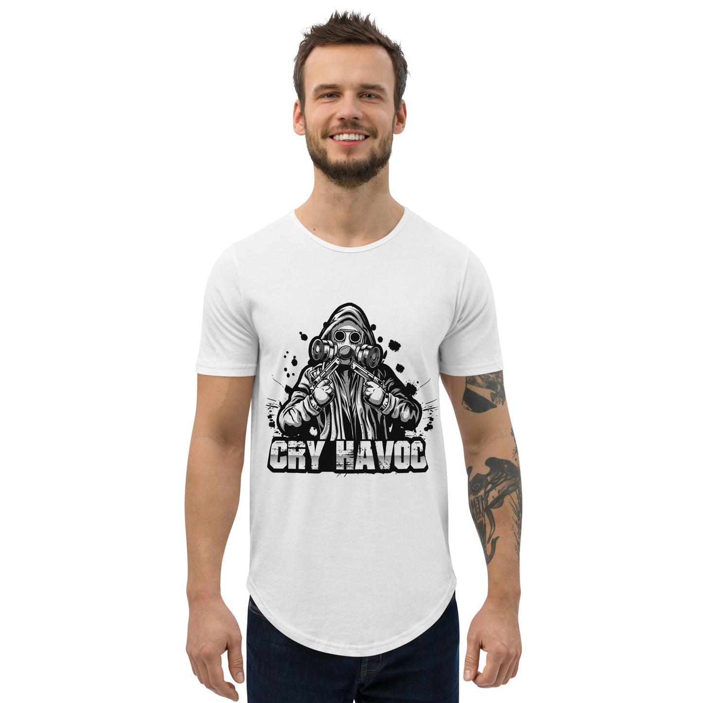 Men's Curved Hem T-Shirt