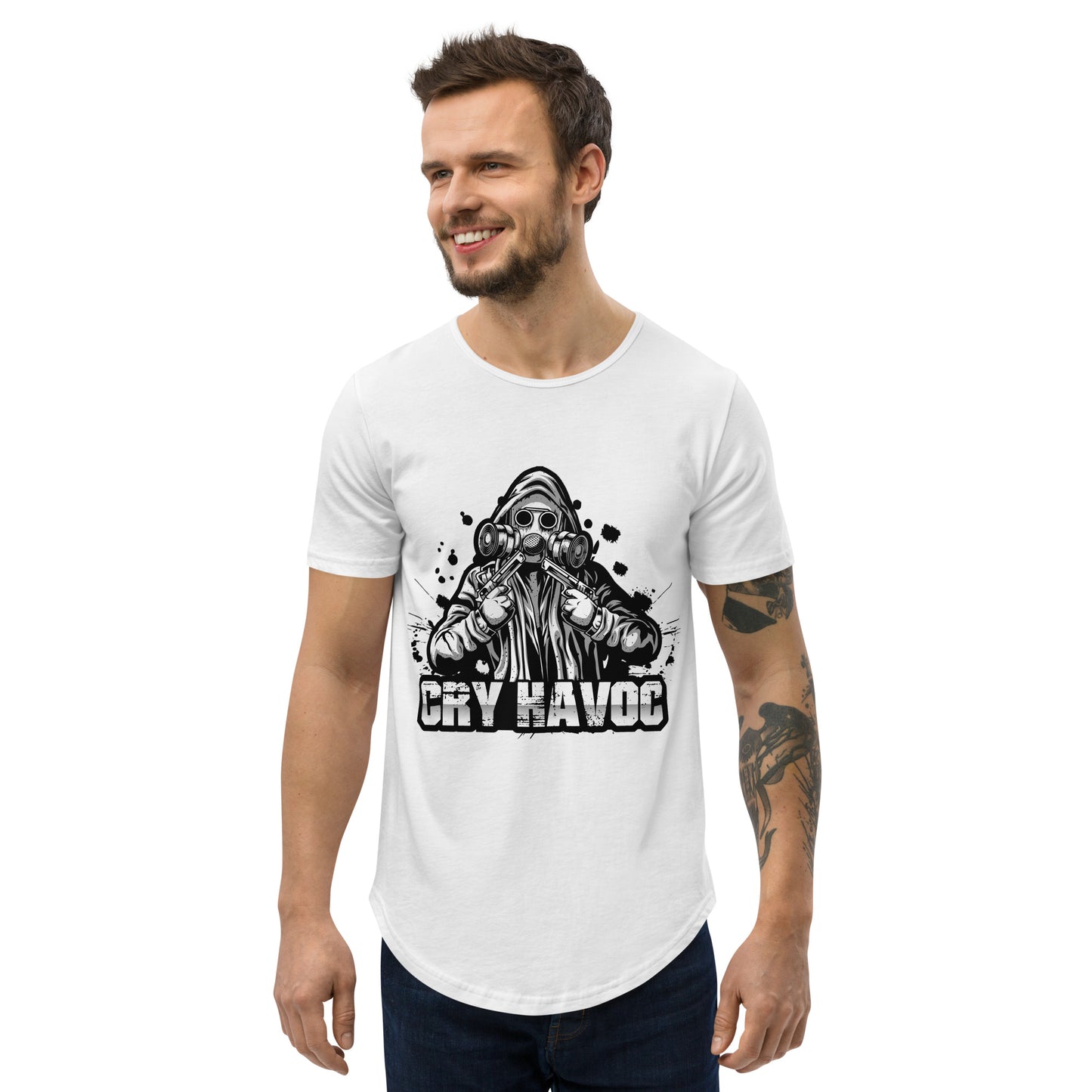 Men's Curved Hem T-Shirt