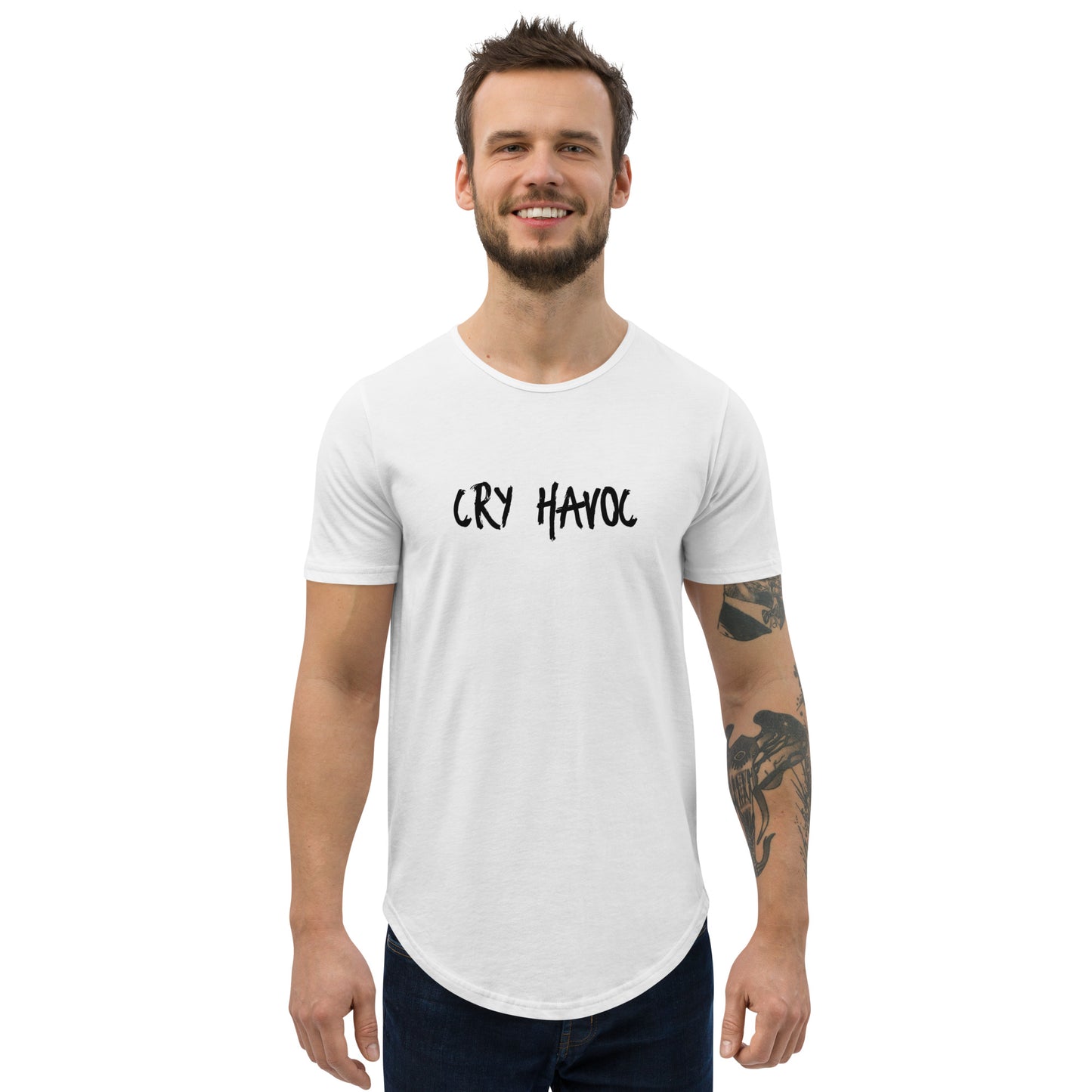 Men's Curved Hem T-Shirt