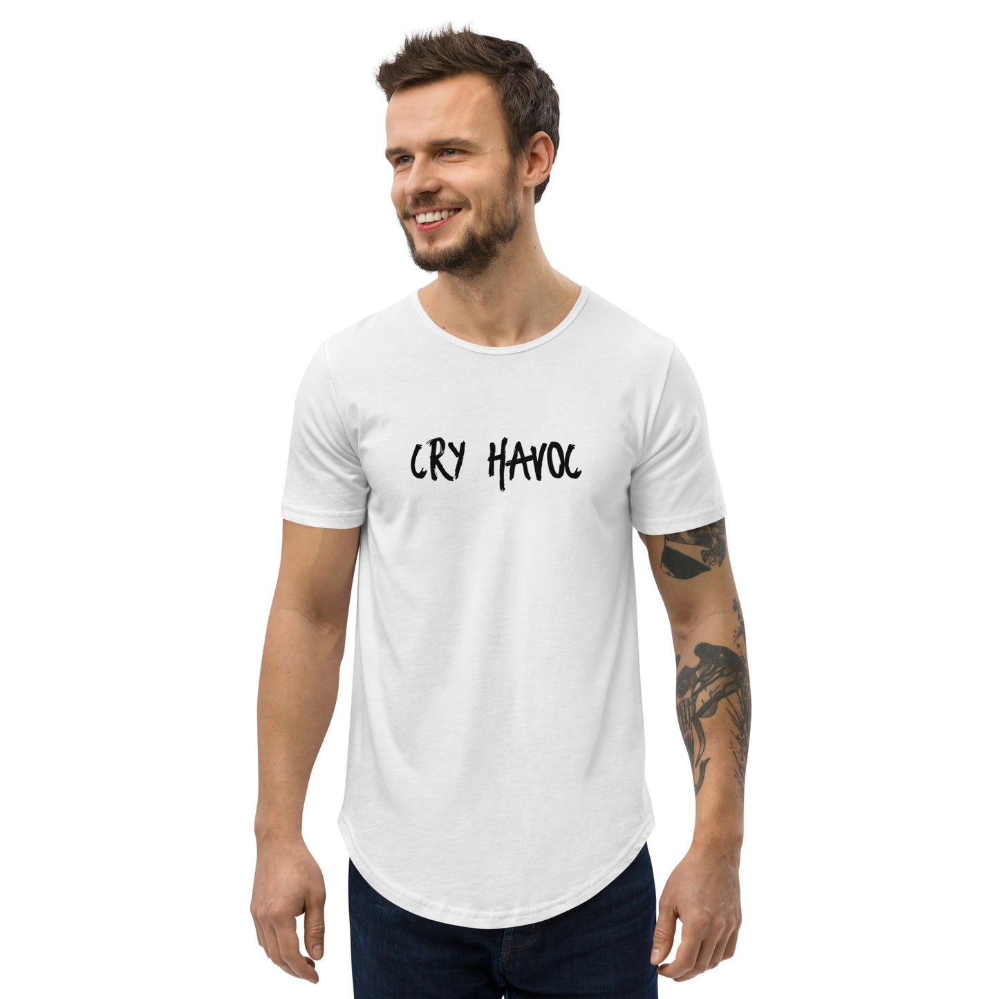 Men's Curved Hem T-Shirt